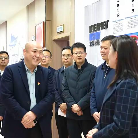 县委书记莅临我校调研指导“两企三新”党建工作