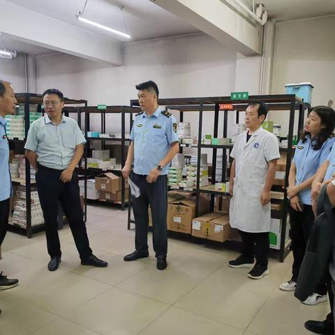 甘泉县市场监督管理局开展疫苗和集采中选药品质量管理专项监督检查