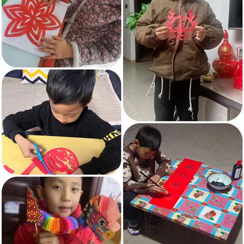 “福龙贺岁  悦享寒假” ——城北小学302向日葵中队寒假社会实践活动