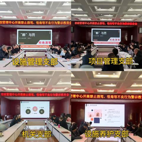 禁止酒驾、吸毒等不良行为警示教育会