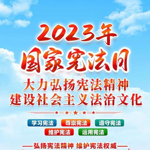 【全环境立德树人】新泰市东都镇西都学校开展国家宪法日宣传教育活动