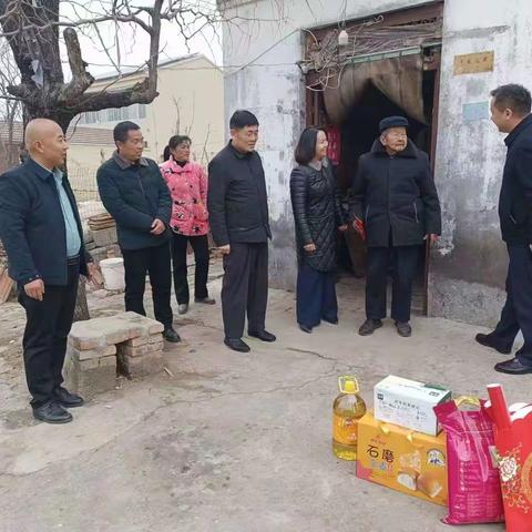 温情关怀暖人心   茴村镇开展春节走访慰问活动