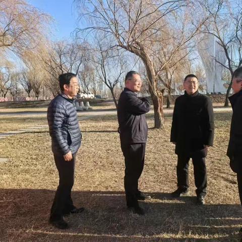 槐荫区区长、总河长刘敬涛同志开展巡河活动