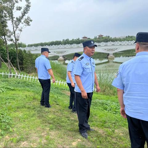 清清河水，防止溺水--金明池街道办事处“防溺水”宣传巡逻