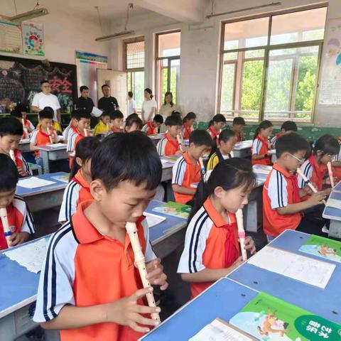 多元评价 多彩成长——界河镇中心小学开展音体美学科期末素养评价活动