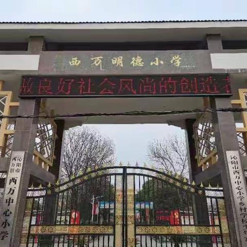 知水善用，爱护地球 西万中心小学 “世界水日和世界气象日” 系列活动