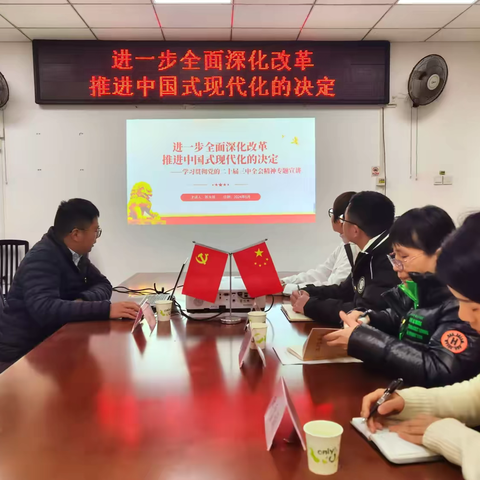 进一步全面深化改革 推进中国式现代化的决定 ——学习贯彻党的二十届三中全会精神专题宣讲