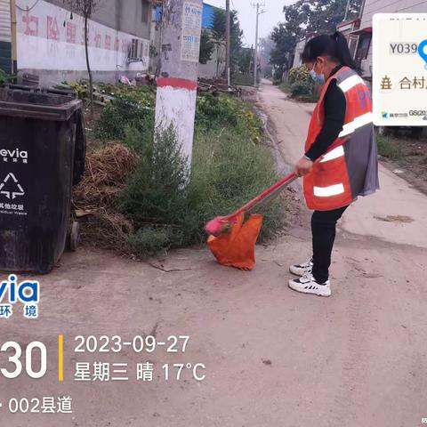 雨后大清扫，环卫在行动