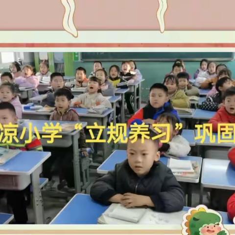 播种好习惯   收获好未来——涉县上清凉小学“立规养习”巩固展示