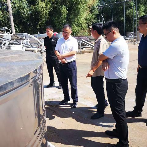 中石化新星山东新能源公司来我公司参观考察