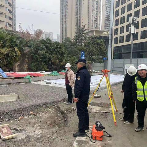 思想行动不放松    工地扬尘严管控