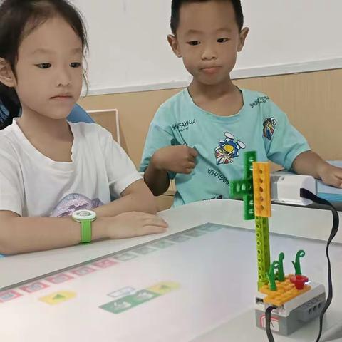 苗苗幼儿园2023年暑假托管班——编程体验(7月31日)
