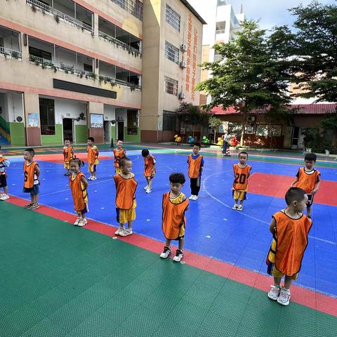 快乐篮球🏀，活力飞扬——2023年花之润幼儿园基础班篮球