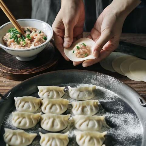 新年美食周之包饺子