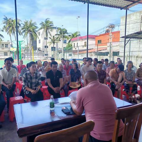 黎丰村党总支开展专题党课