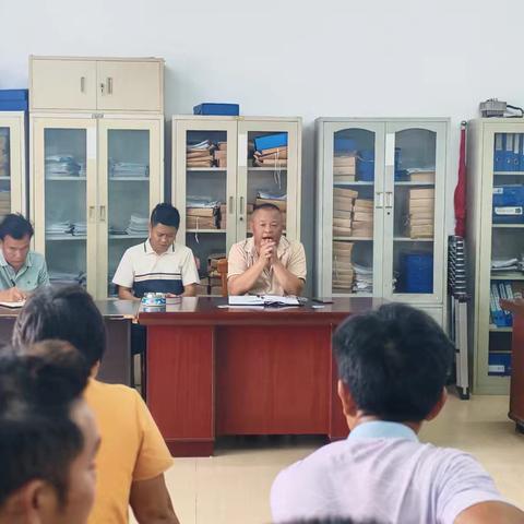 黎丰村党总支部开展“爰国卫生运动、环境卫生整治、健康知识宣传”推进会