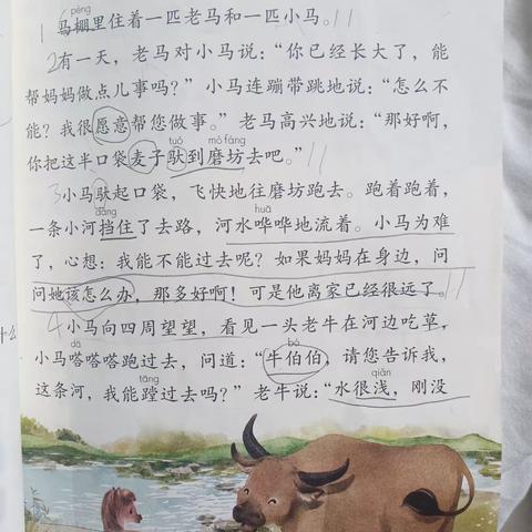 (刘彦辰)朗读《小马过河》