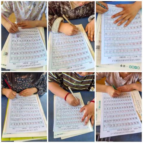 户部寨镇梦之泉小学一、二年级铅笔字书法活动纪实