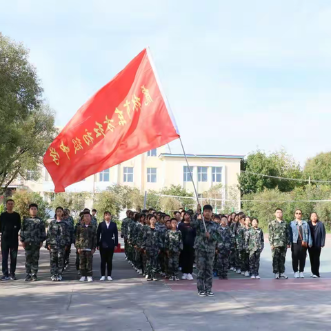 璀璨文化，薪火相传 ————虎林市东方红初级中学学生参观森之源爱国主义基地活动