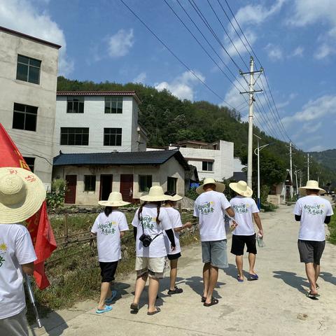 向阳筑梦志愿服务队“三下乡”活动第四天