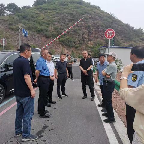 省厅第五督导组 对长子县四好农村路建设进度、管理养护、运营、旅游公路提质增效工作推进、汛期暑期重大安全风险隐患排查等方面工作进行督导检查
