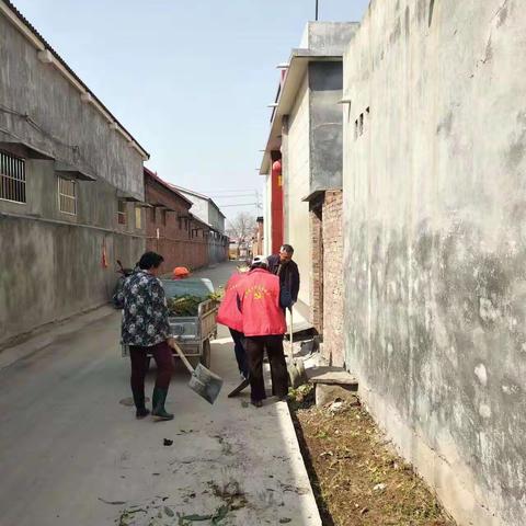 美丽乡村美画家园——马坊村义务清洁日