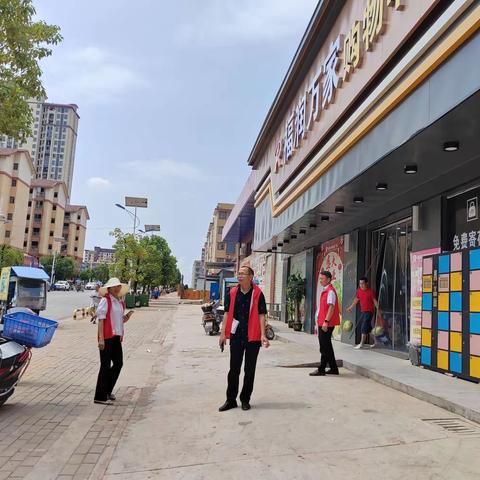 罗坪村新时代文明实践站，“三城同创，环境整治”志愿活动