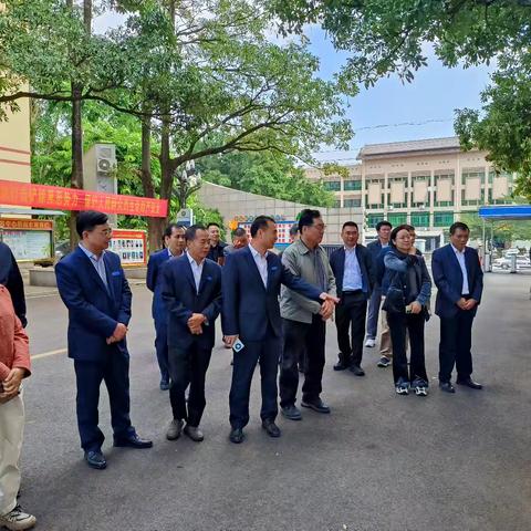 昌江县政协调研组到县职业教育中心开展产教融合发展调研