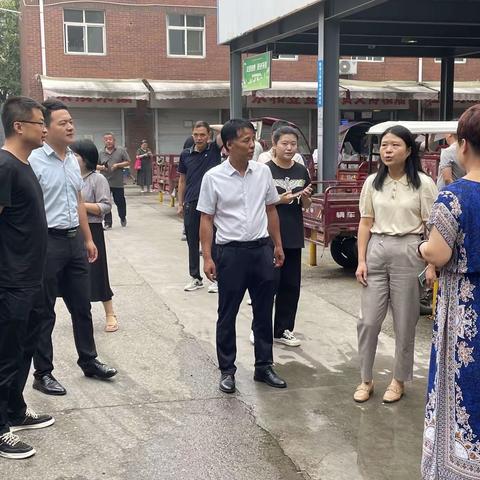 【西咸新区底张街道】底张街道赴西安市长安区观摩学习垃圾分类工作先进经验