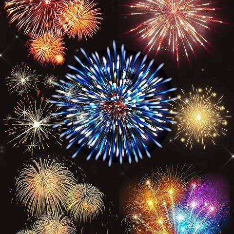 小二班米罗计画《五彩缤纷的烟花》