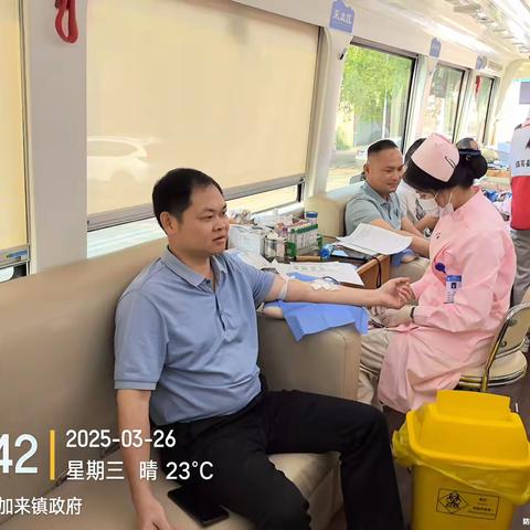 临高县卫生健康委员会持续开展第一季度无偿献血活动