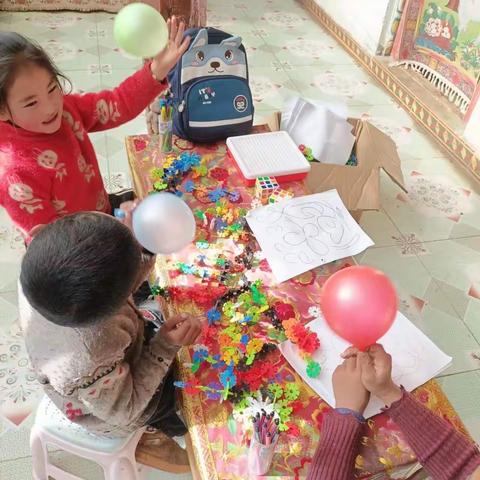 尕羊乡南永走教点 爱上幼儿园，快乐每一天