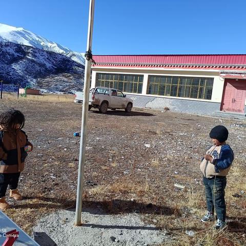 尕羊乡麦永走教点 冬天你好！