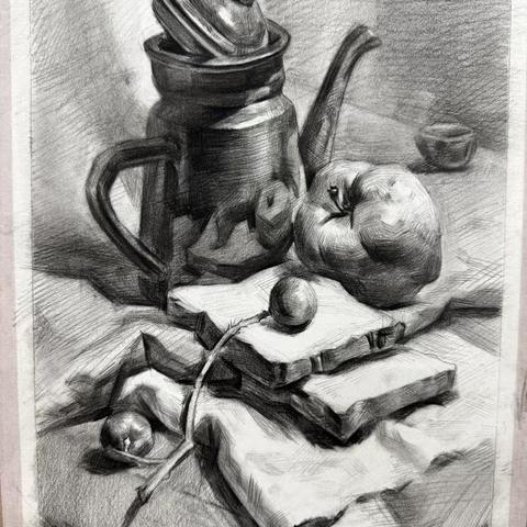 高一美术元旦画展及学末总结