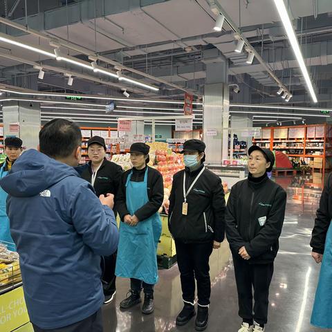 宜昌方圆荟店2024年3月5日生鲜打称培训