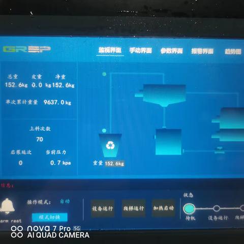 11月6日布尾处理站共处理果蔬140桶9.637吨.厨余480桶38.762吨