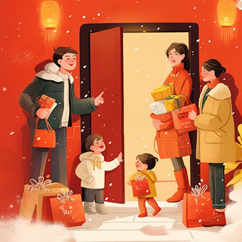 春节团拜邀请函