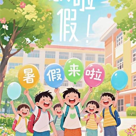安全暑假 缤纷生活 ——曹县第二实验小学 暑假放假通知及温馨提示