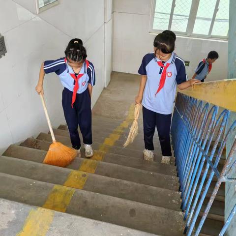 开学大扫除，“净”待新学期——临清市尚店镇中心小学开学打扫卫生纪实