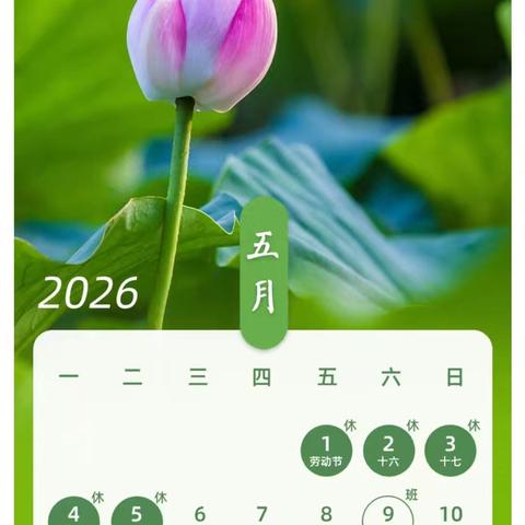 齐海乡集南小学五一劳动节 放假通知及温馨提示