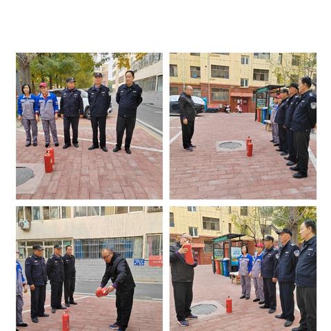 飞联智慧物业消防演练简报