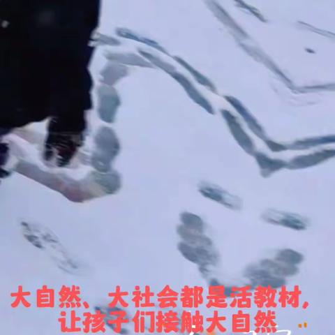 自然课程：趣玩雪