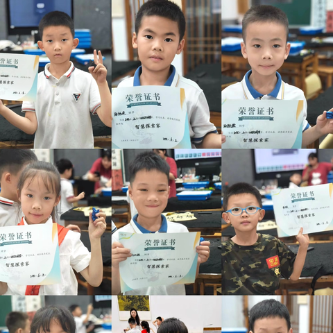 同升湖2025年春季wedo科学机器人班结课啦！