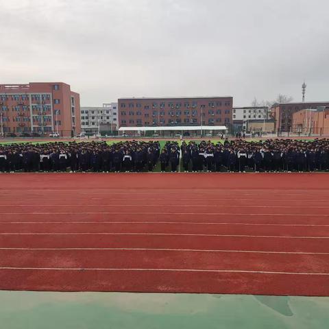 新乐市第三中学升旗仪式纪实