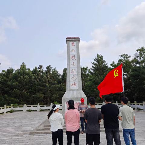 【主题党日】金堆村开展“清明祭英烈，缅怀寄哀思”主题党日活动