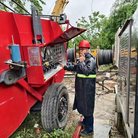 战雨攻坚 成都邛崃500千伏输变电工程放线作业圆满收官
