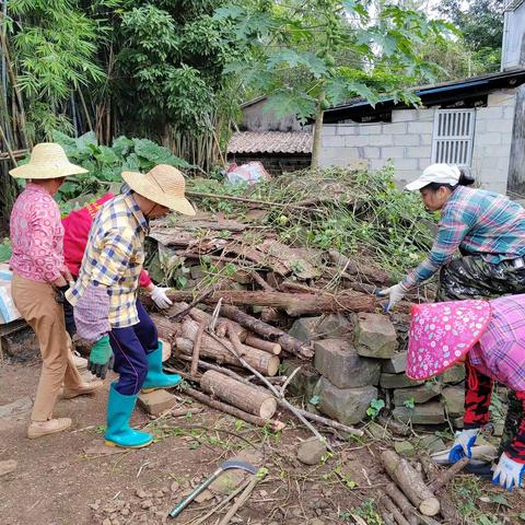 潭口村人居环境整治工作动态（12月17日）