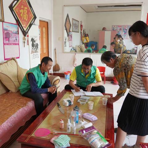 垦利区第四实验小学暑期家访志愿服务活动