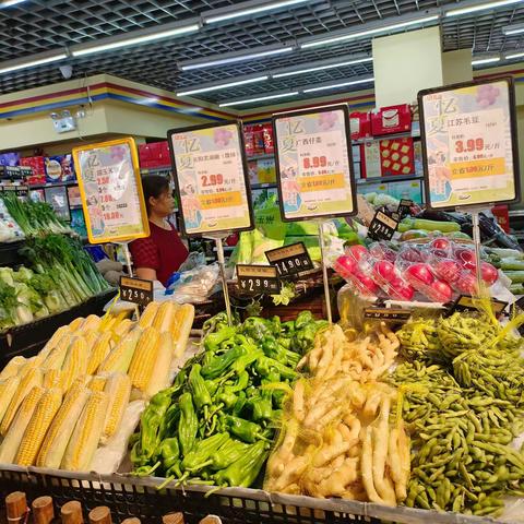 清江润城生鲜巡店重点回复