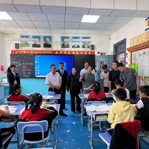 省教育厅督查组到我县开展2023年秋季学期开学督导检查